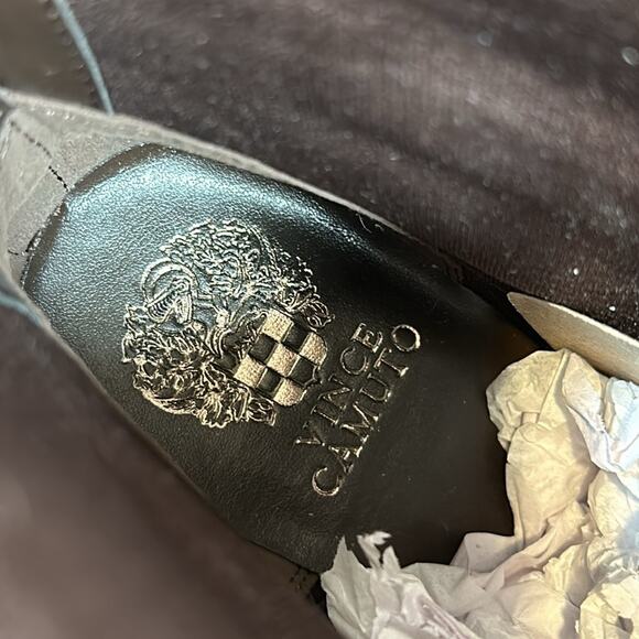 Vince Camuto Kortimy Water Repellent Suede Mid Shaft Boots Size 8.5 - Picture 8 of 11